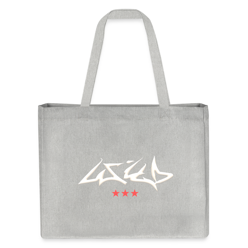 Cabas "Wild" - gris chiné