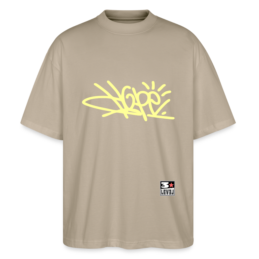 T-shirt bio Blaster coupe oversize Stanley/Stella Unisexe - gris pierre