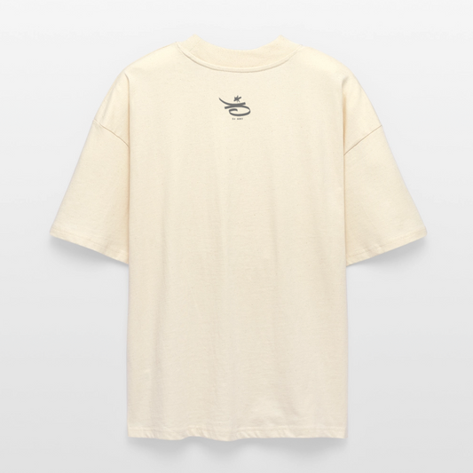 T-shirt bio "Madvillain" - blanc gris