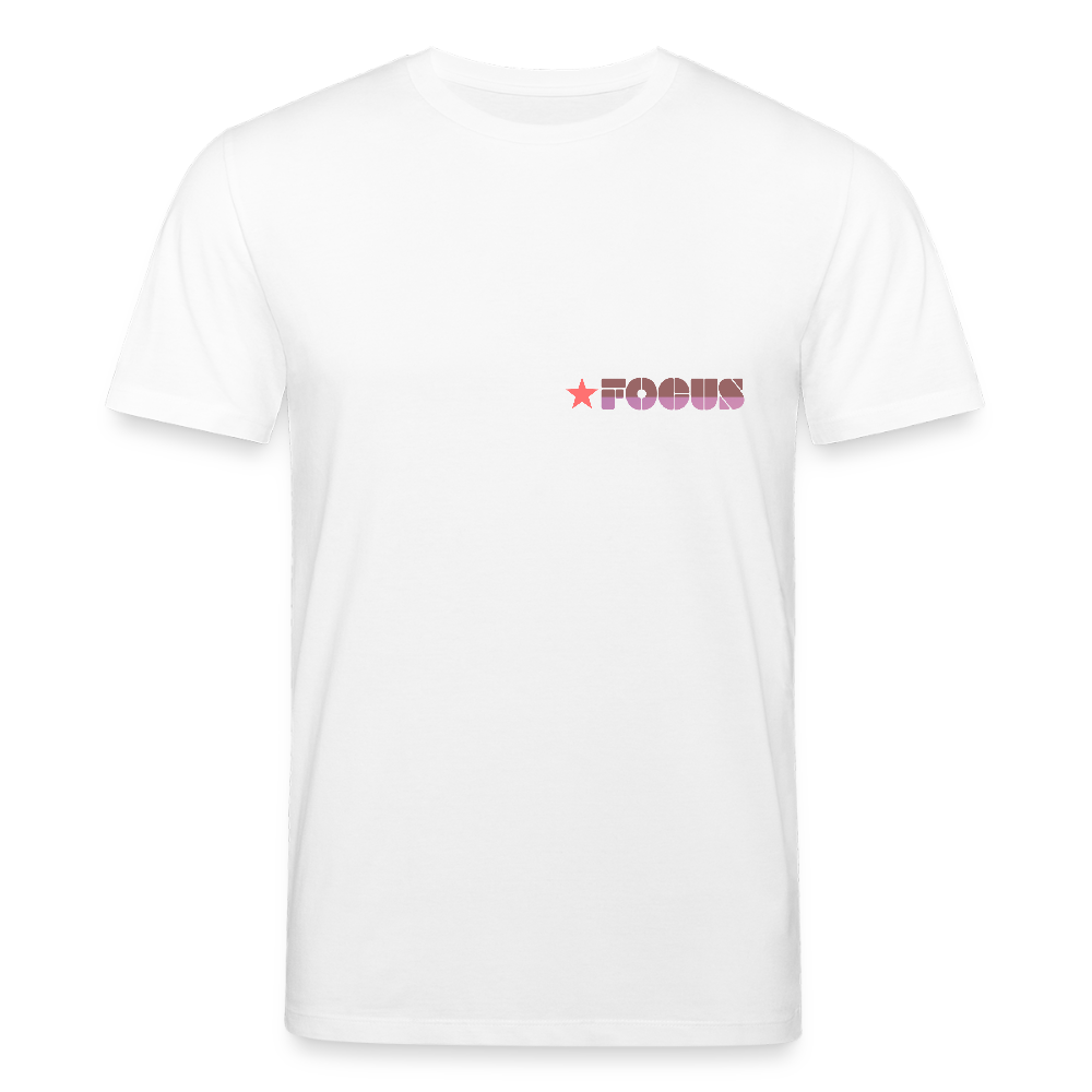T-shirt "Focus" - blanc