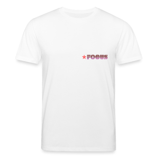 T-shirt "Focus" - blanc