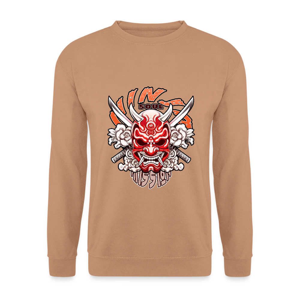 Sweat-shirt "Ninja" - moka