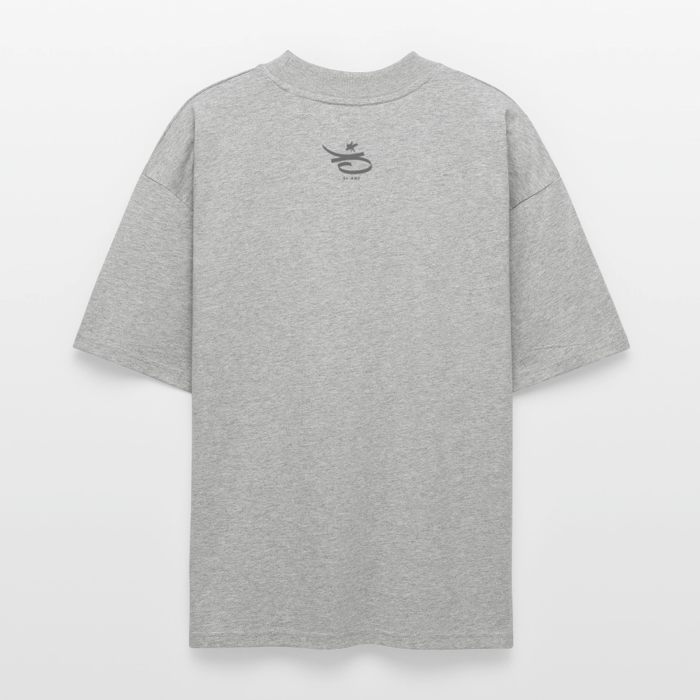 T-shirt bio "Ange" - gris chiné