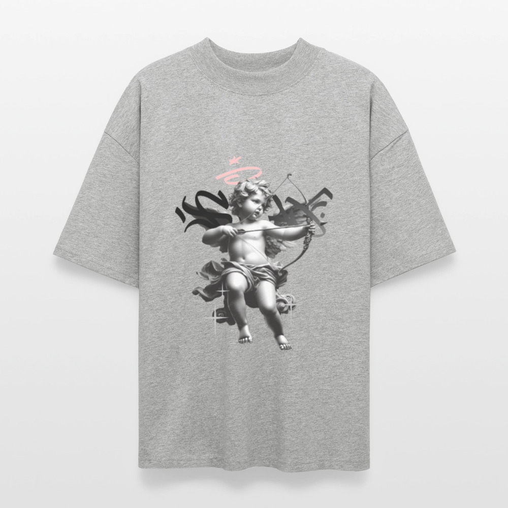 T-shirt bio "Ange" - gris chiné