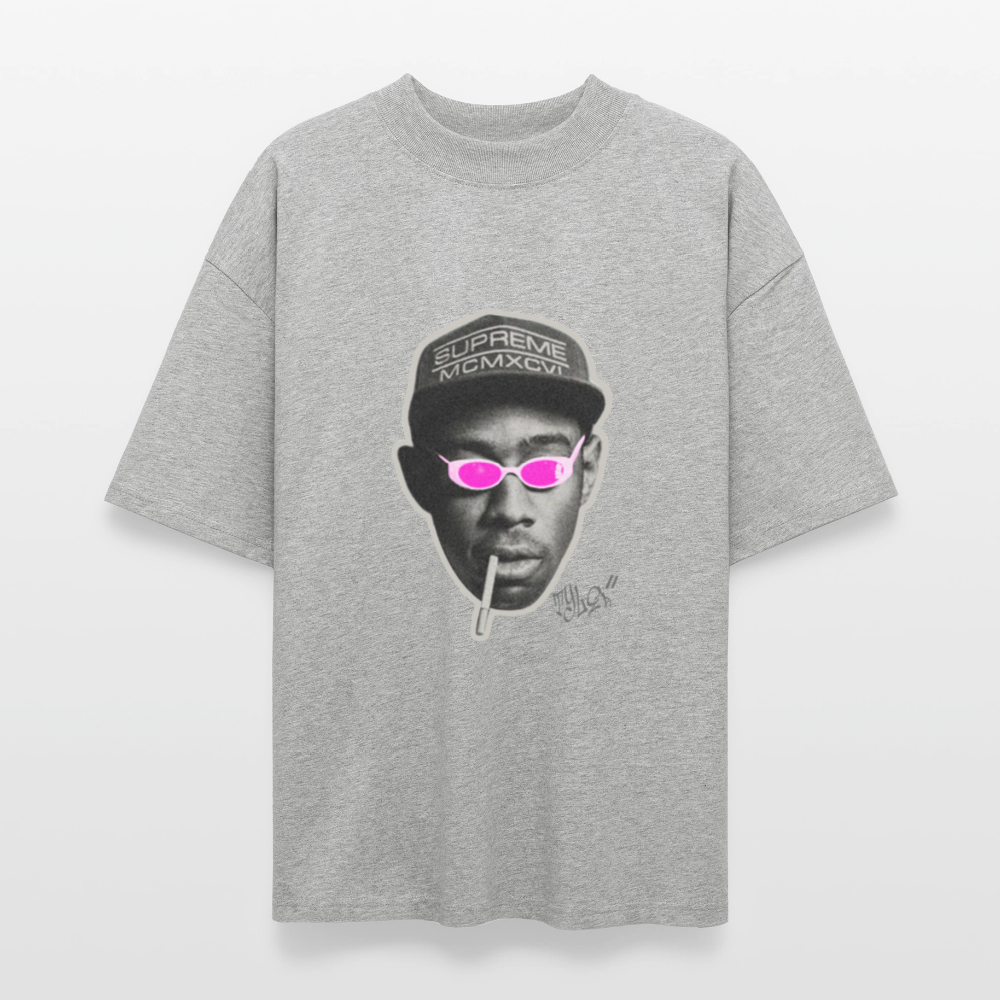 T-shirt bio "Tyler" - gris chiné