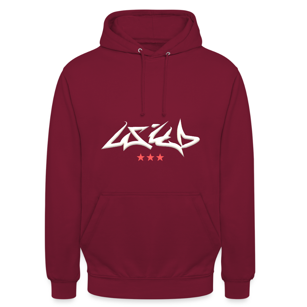 Sweat-shirt "Wild" - bordeaux