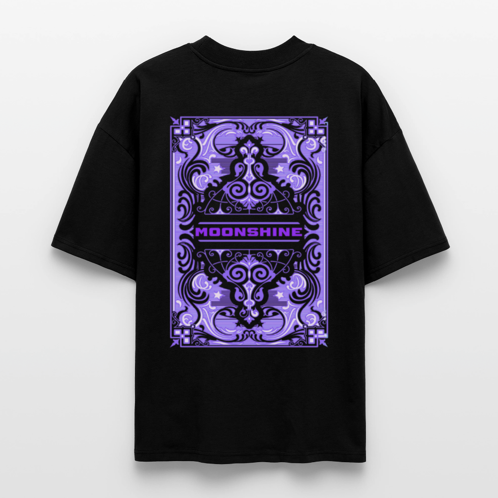 T-shirt bio "Moonshine" - noir