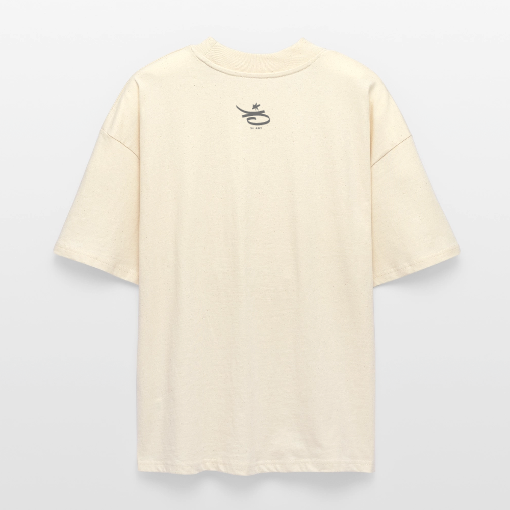 T-shirt bio "Tyler" - blanc gris