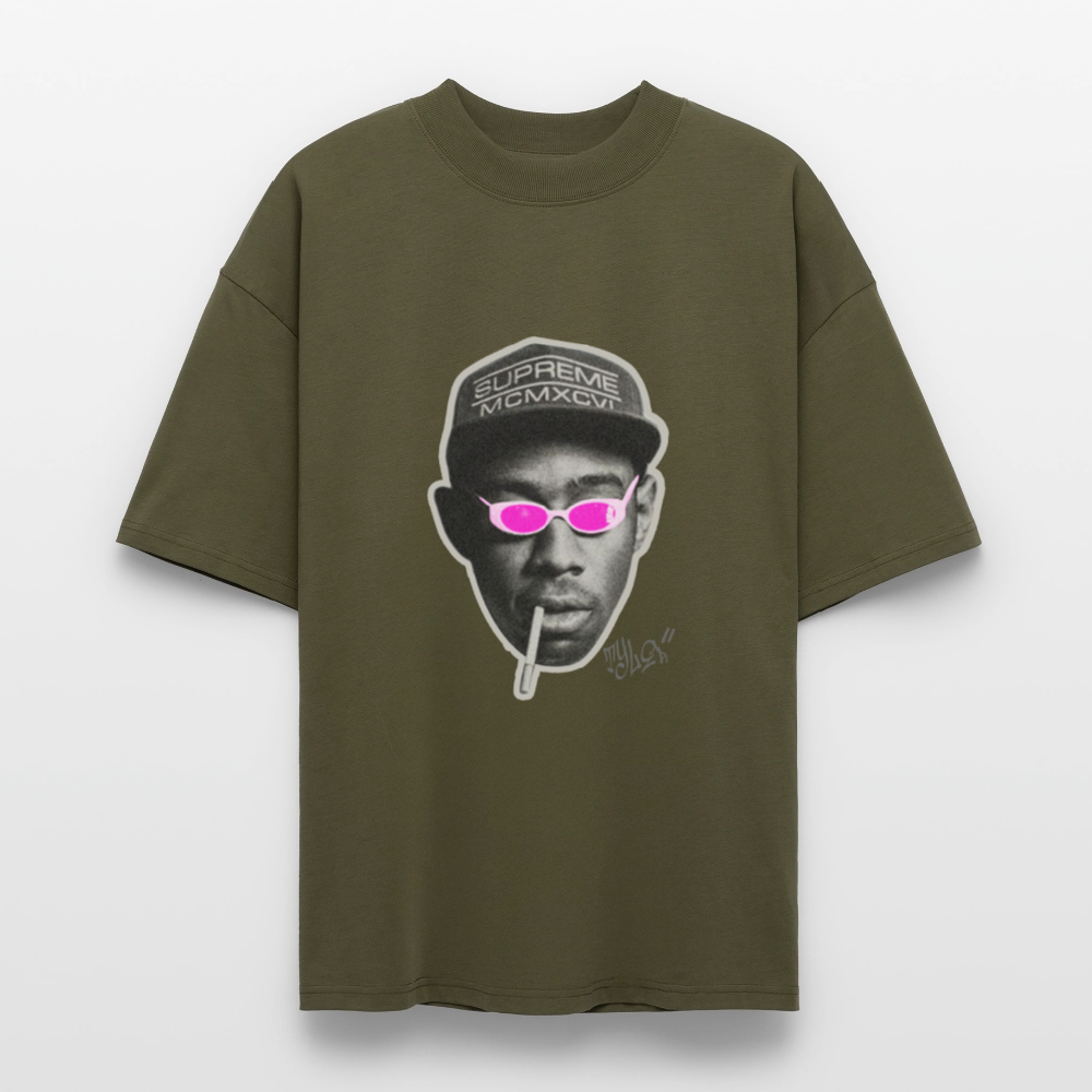 T-shirt bio "Tyler" - kaki