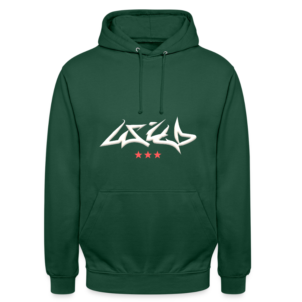 Sweat-shirt "Wild" - vert bouteille
