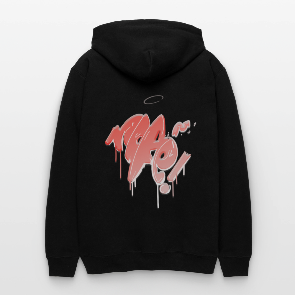 Sweat à capuche "Nope" - noir