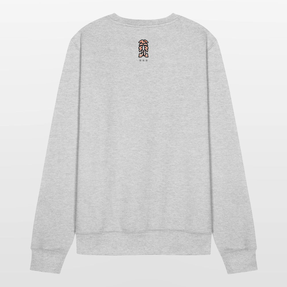 Sweat-shirt "Ninja" - gris chiné