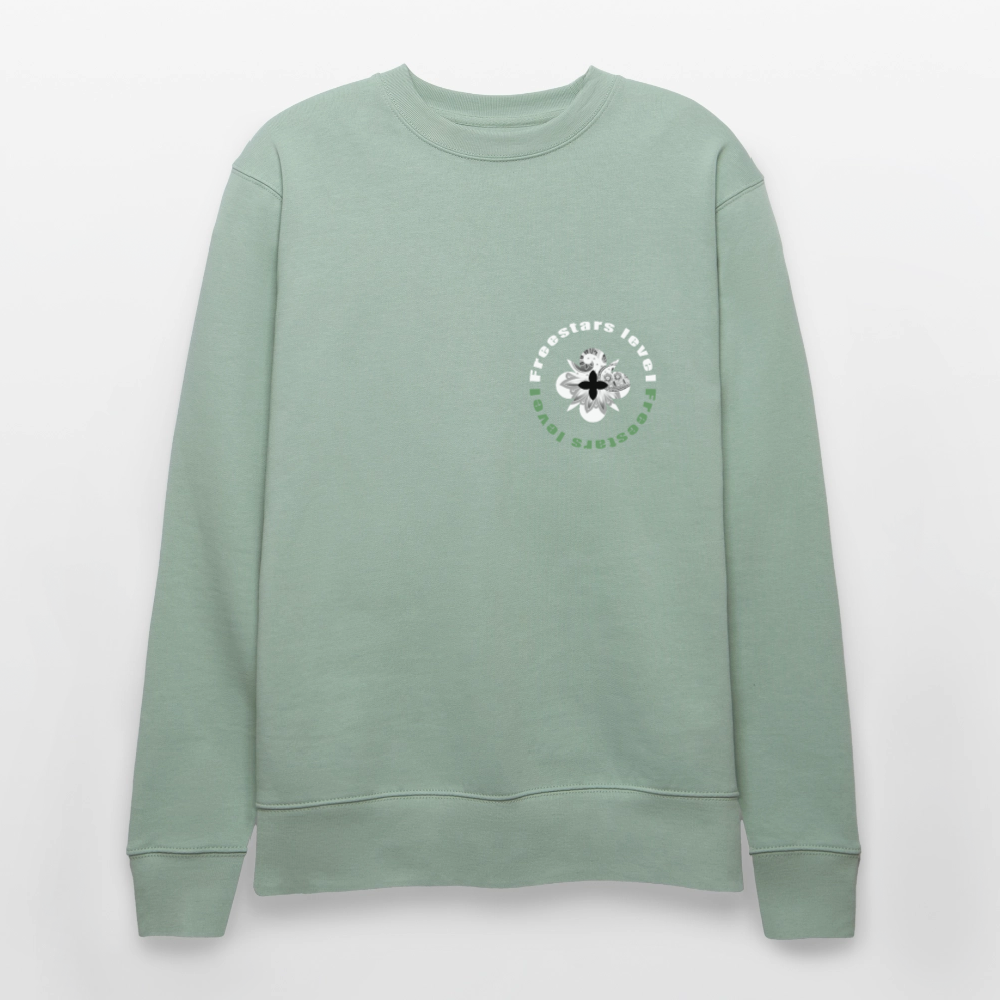 Sweat "Icone" - vert de gris clair