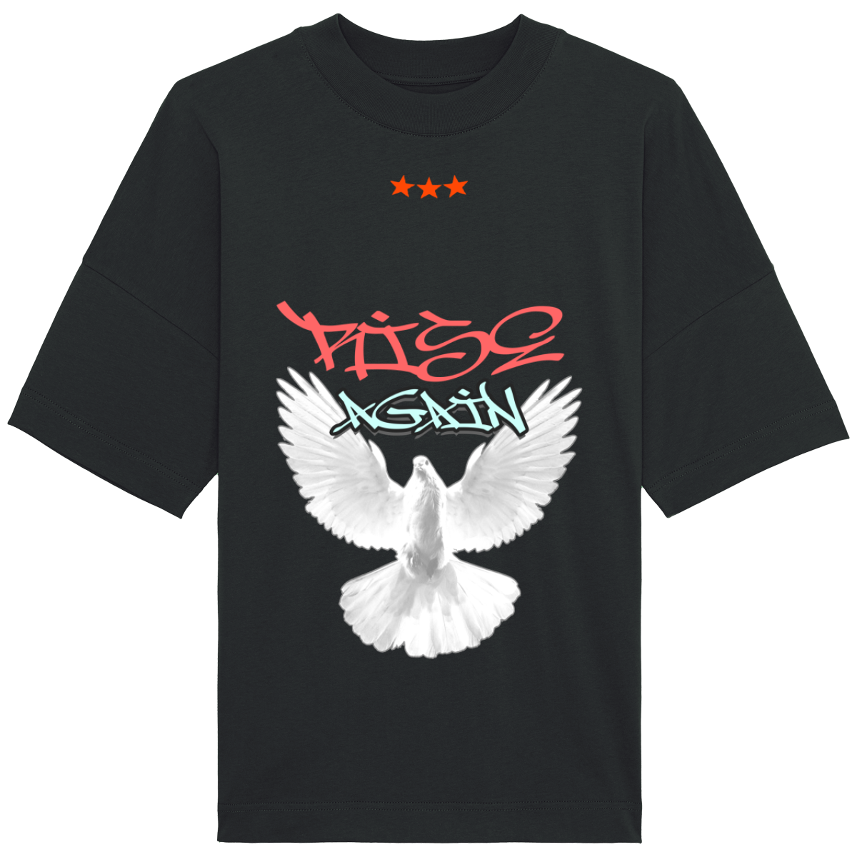 T-Shirt Oversized "Rise again"