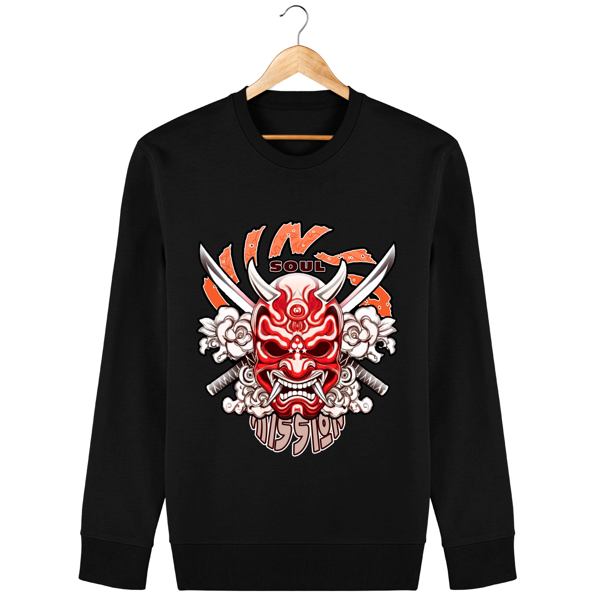 Sweatshirt unisexe "Ninja soul mission"