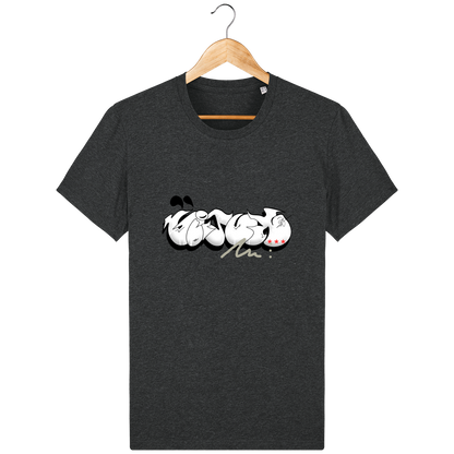T-shirt coupe basique Femme "White Glitch"
