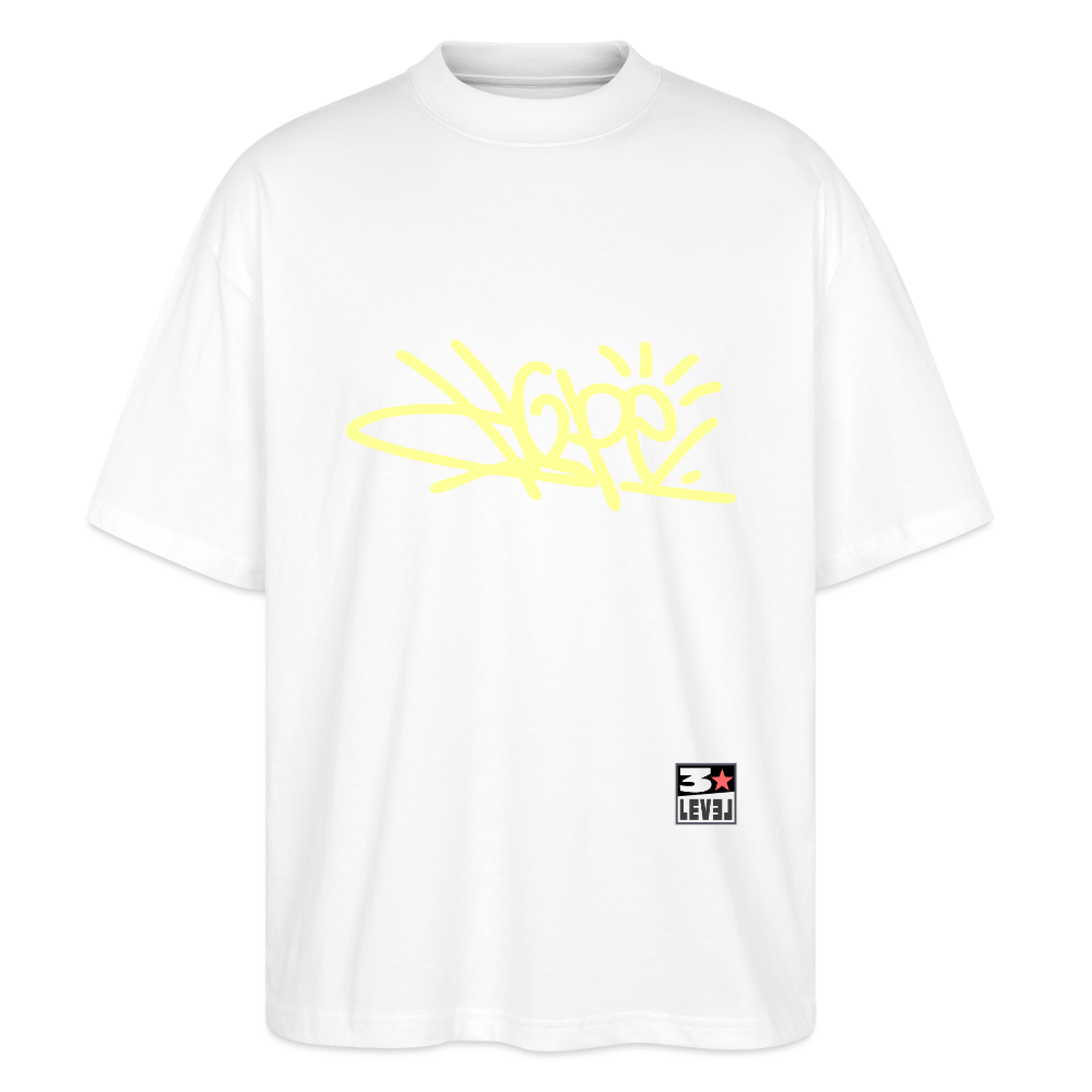 T-shirt bio Blaster coupe oversize Stanley/Stella Unisexe - blanc