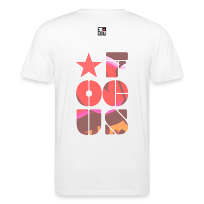 T-shirt "Focus" - blanc