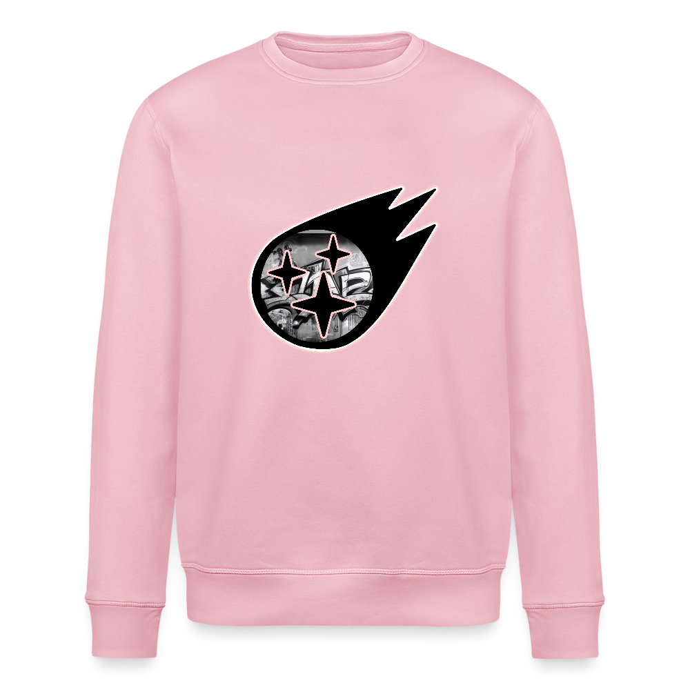 Sweat bio " Meteore" Unisexe - rose pâle