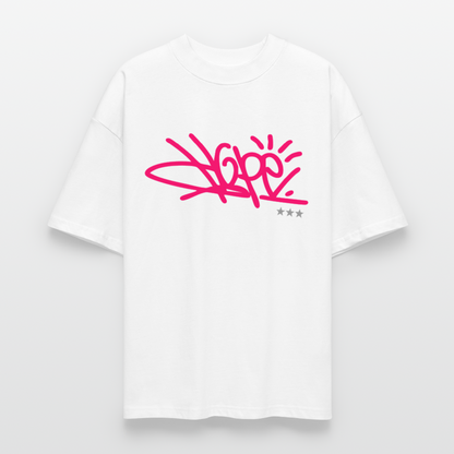 T-shirt bio Blaster coupe oversize Stanley/Stella Unisexe - blanc