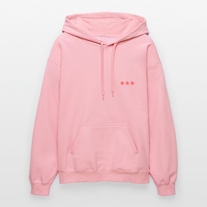 Sweat à capuche "Nope" - rose clair