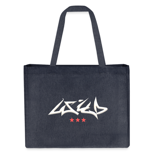 Cabas "Wild" - bleu nuit