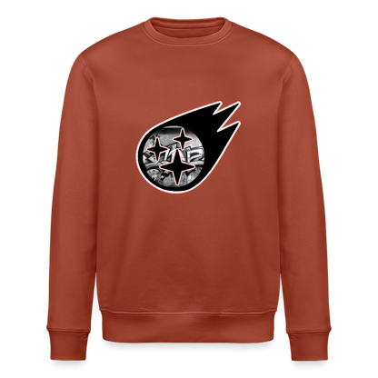 Sweat bio " Meteore" Unisexe - terracotta