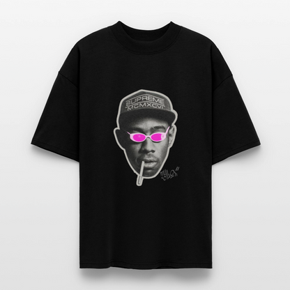T-shirt bio "Tyler" - noir