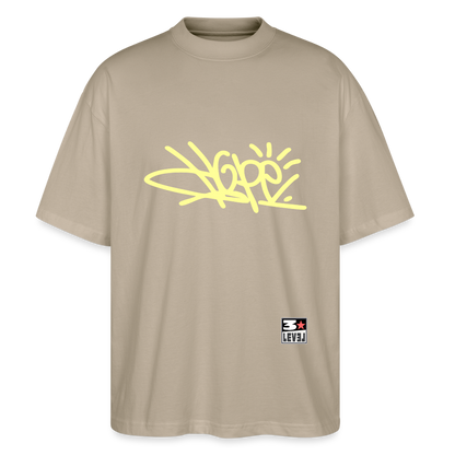 T-shirt bio Blaster coupe oversize Stanley/Stella Unisexe - gris pierre