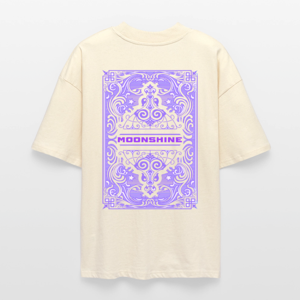 T-shirt bio "Moonshine" - blanc gris