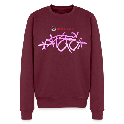 Sweat ras-du-cou Premium Homme - bourgogne