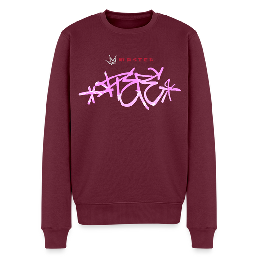 Sweat ras-du-cou Premium Homme - bourgogne