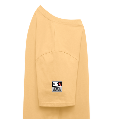 T-shirt "Explicite" - jaune délavé