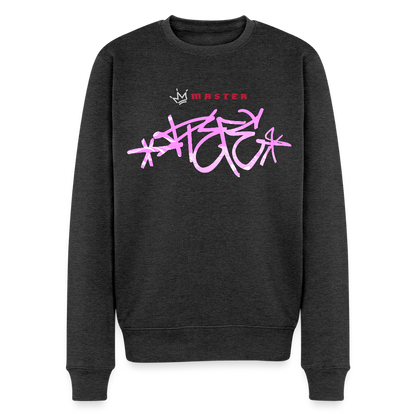 Sweat ras-du-cou Premium Homme - anthracite chiné