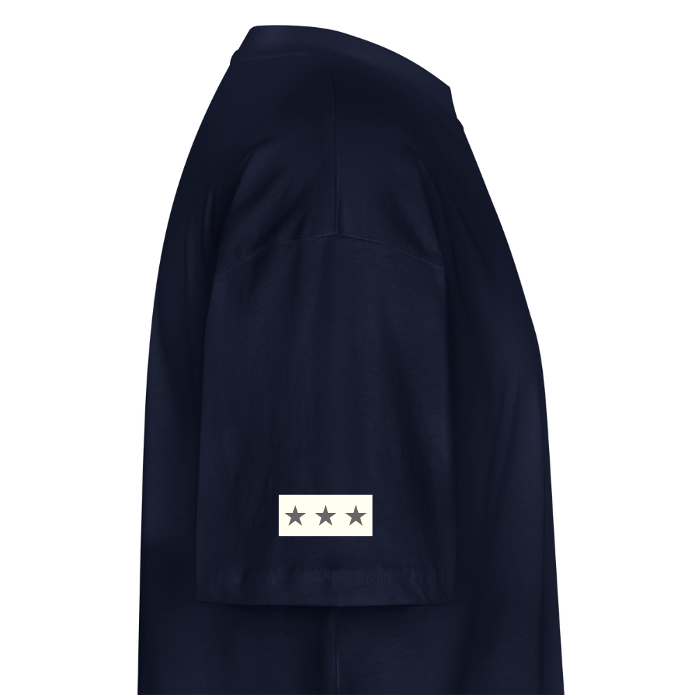 T-shirt bio COLLECTION "REEL" oversize Unisexe - marine