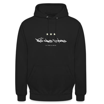 HOODIE COLLECTION LEVEL N 01 - noir