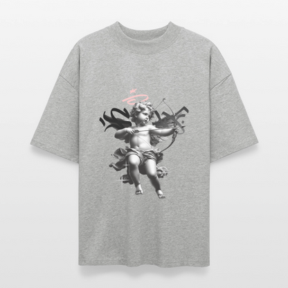 T-shirt bio  "Ange" - gris chiné