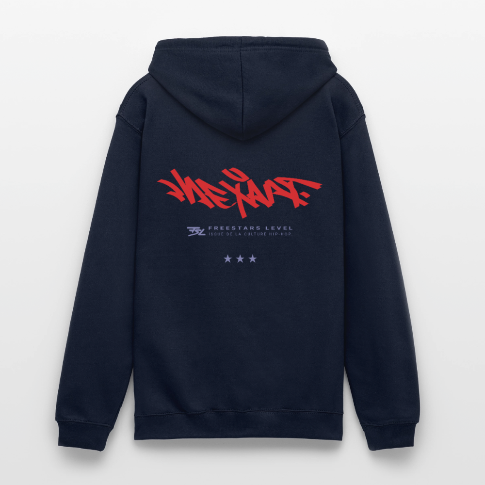 Hoodie  unisexe collection "NEXART" - marine