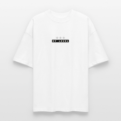 T-shirt bio clair LEVEL 01 - blanc