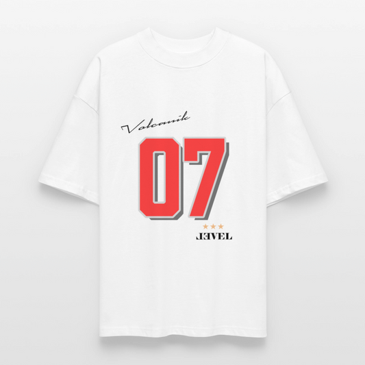 T-shirt "N°07" - blanc