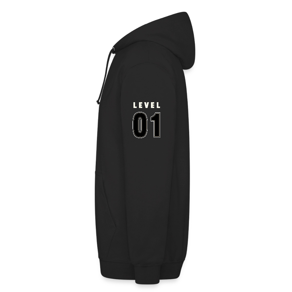 HOODIE COLLECTION LEVEL N 01 - noir