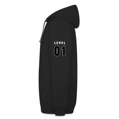 HOODIE COLLECTION LEVEL N 01 - noir
