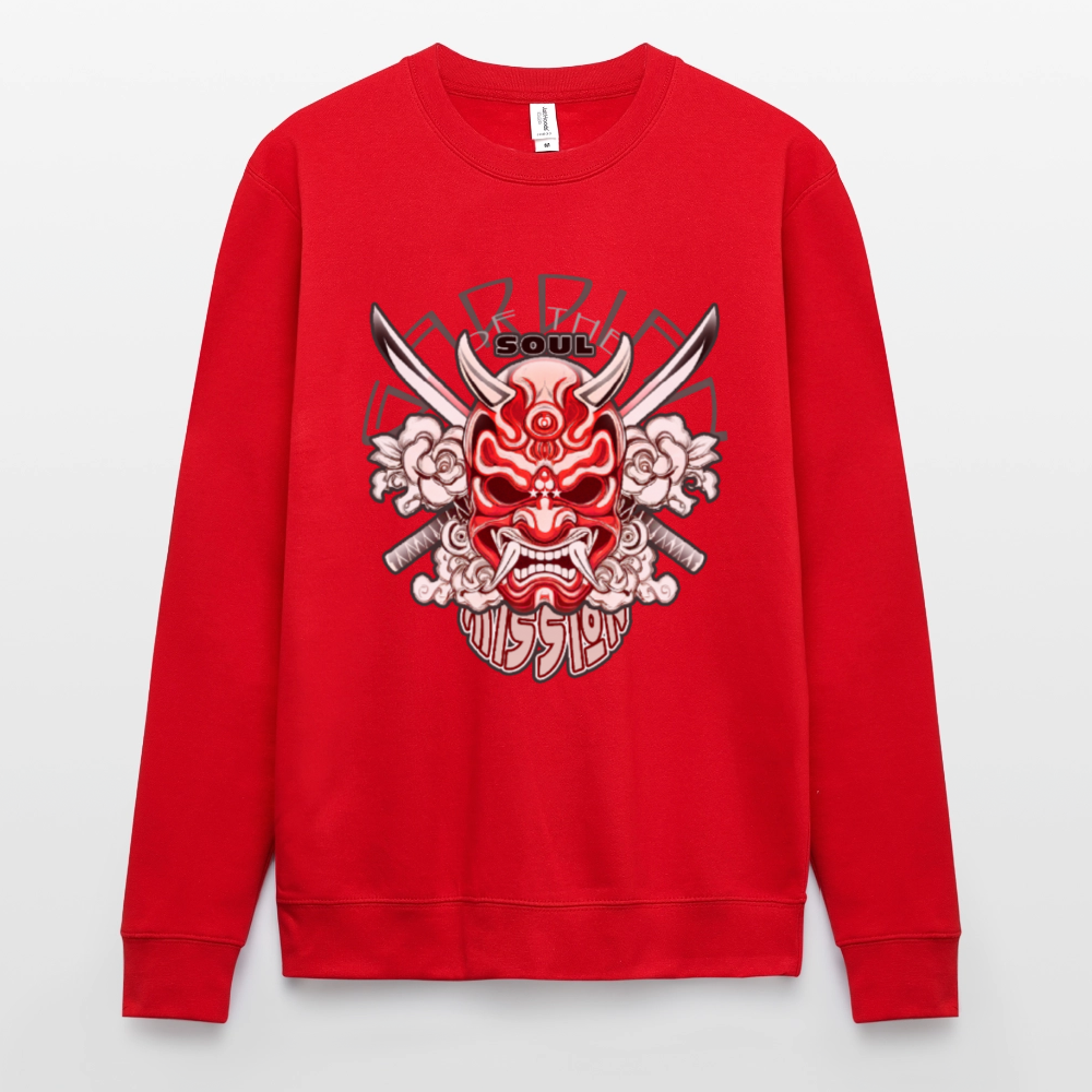 Sweat-shirt " Samouraï " - rouge