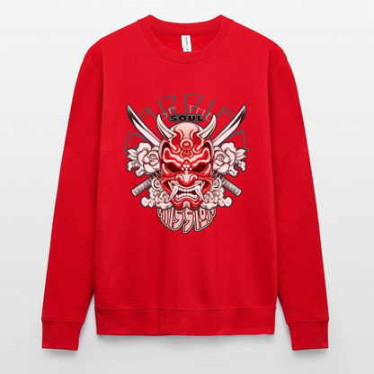 Sweat-shirt " Samouraï " - rouge