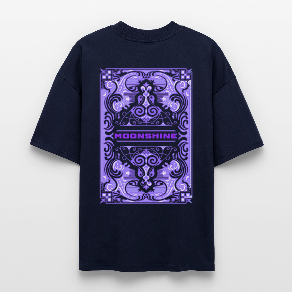 T-shirt bio "Moonshine" - marine