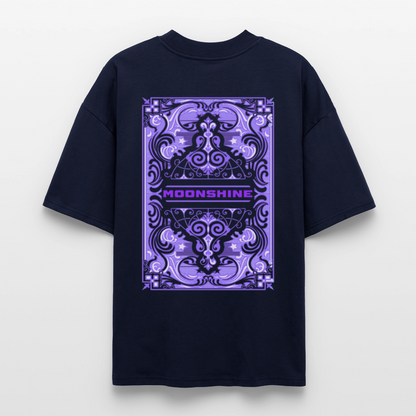 T-shirt bio "Moonshine" - marine