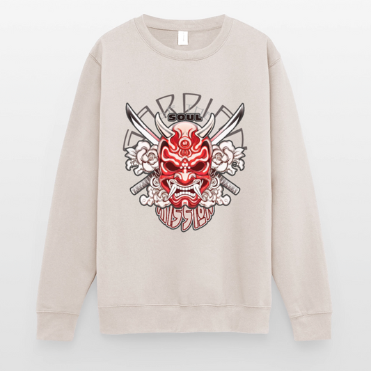 Sweat-shirt " Samouraï " - sable