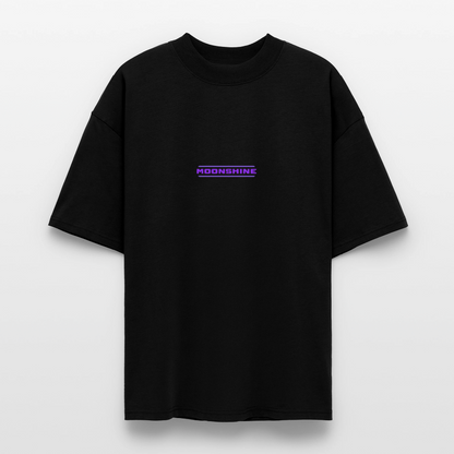 T-shirt bio "Moonshine" - noir