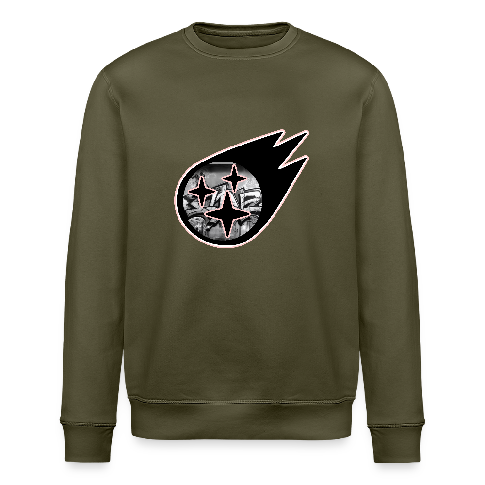 Sweat bio " Meteore" Unisexe - kaki