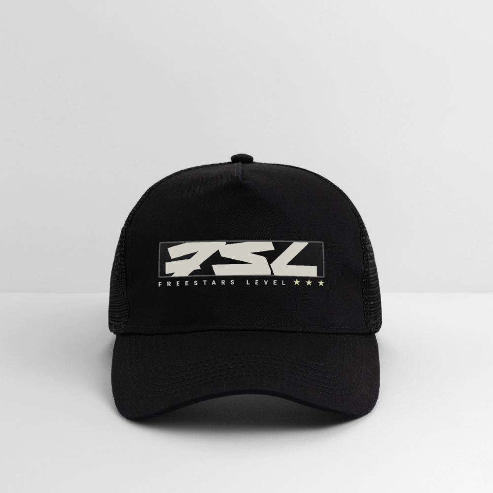 Trucker Cap 01 - noir/noir